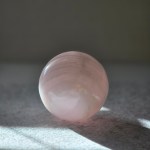 Fluorescent Dreams Pink Calcite - Side View highlighting intricate patterns