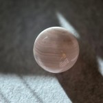 Fluorescent Dreams Pink Calcite displayed in a serene decor setting